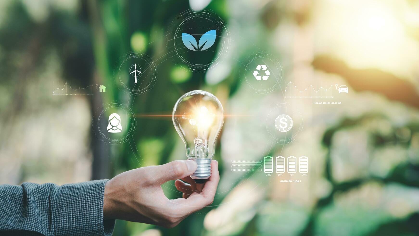 Green energy innovation and environmentally friendly energy technology ,protecting environment ,Environmental and Ecological Campaign ,Prevention and treatment of air pollution ,alternative energy photo