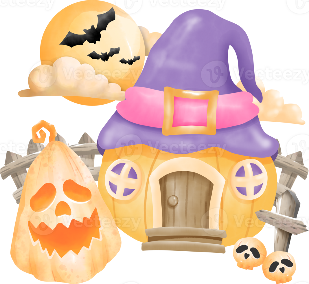 Happy Halloween Day Elements png