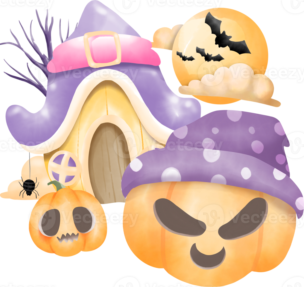 Happy Halloween Day Elements png