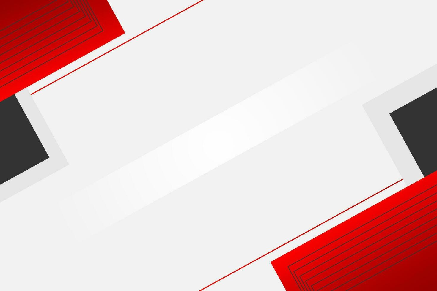 Red white professional geometric background design vector