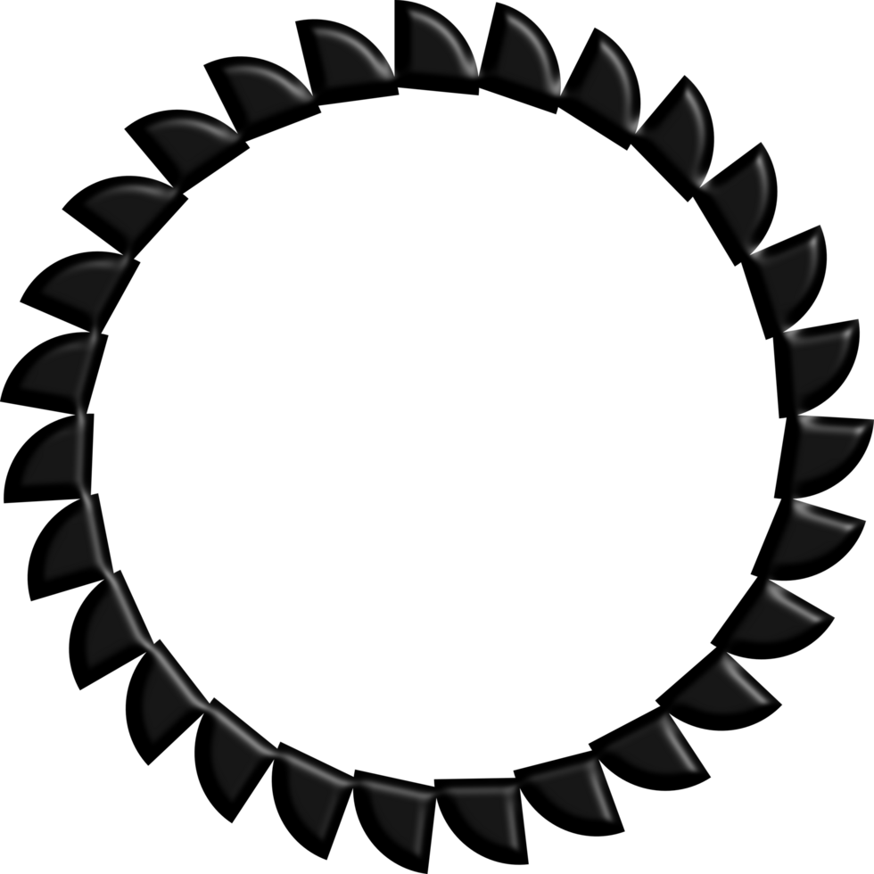 black circle frame png