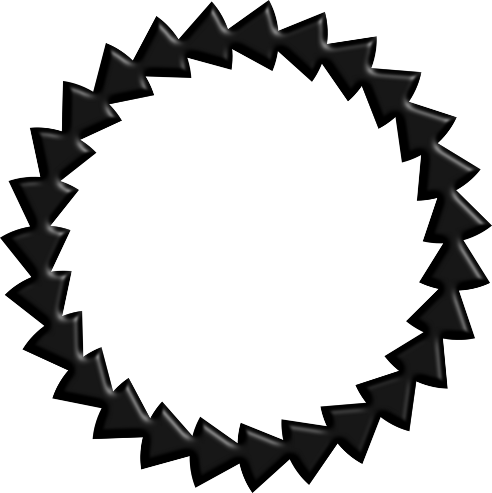 black circle frame png