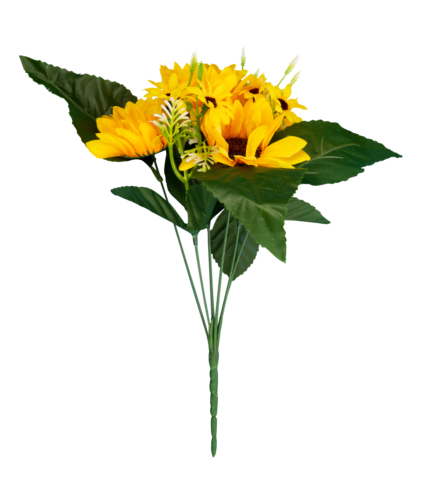 yellow flower bouquet with leaf isolated 29890607 PNG