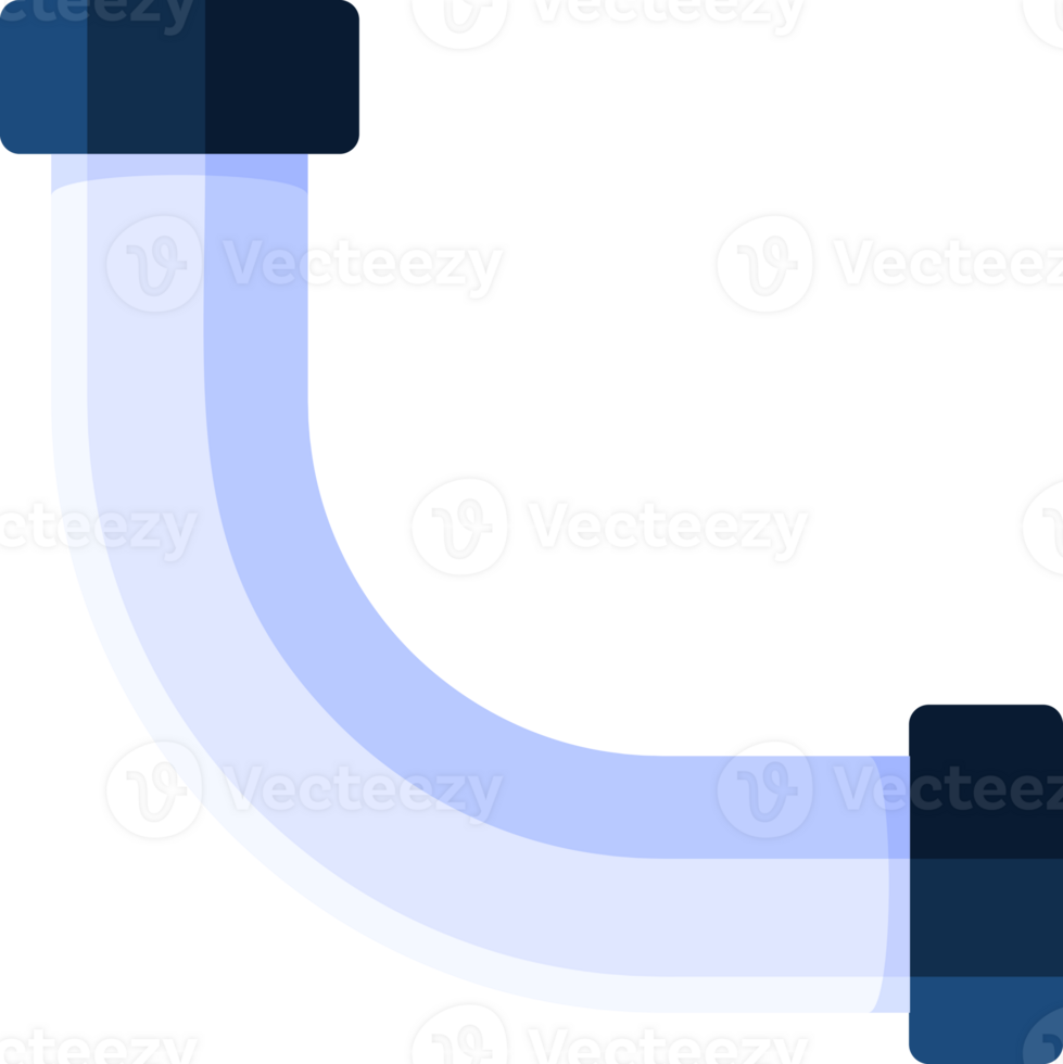 Pipe segment with flange png