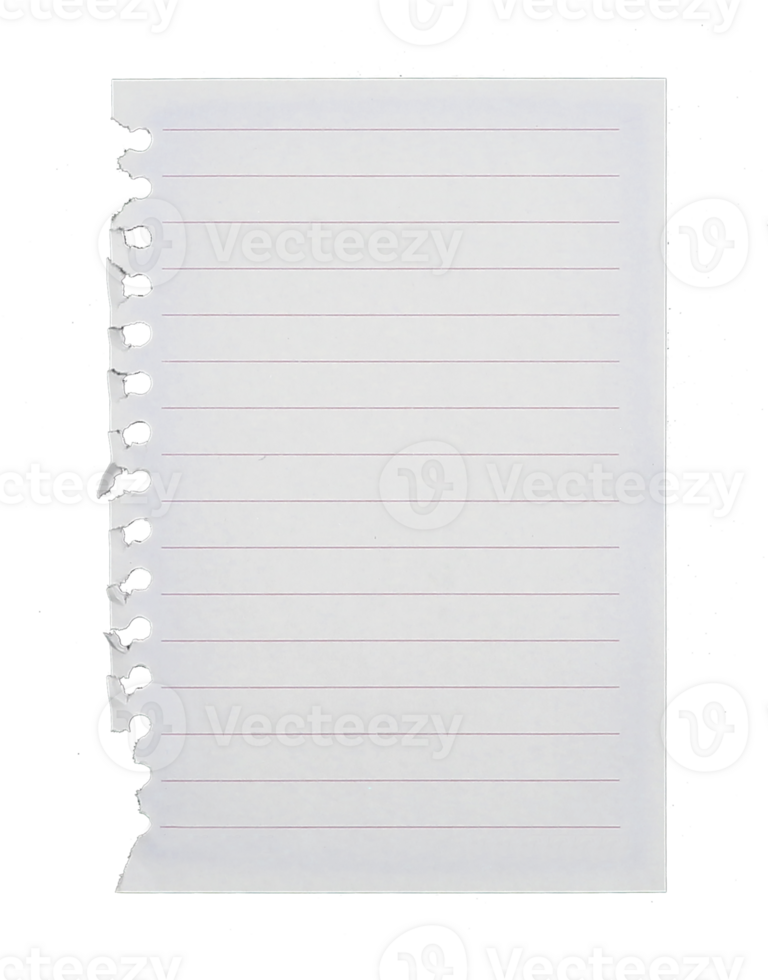striped notebook paper on transparent background png flle