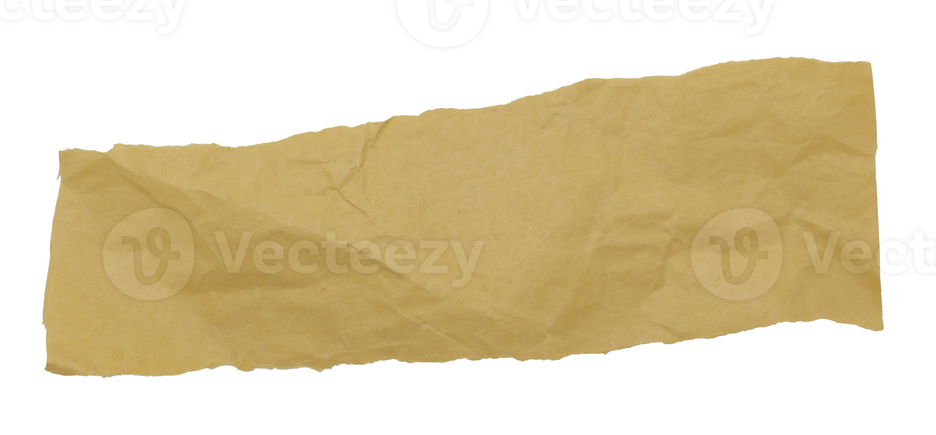 a sheet of paper torn to pieces on transparent background png file