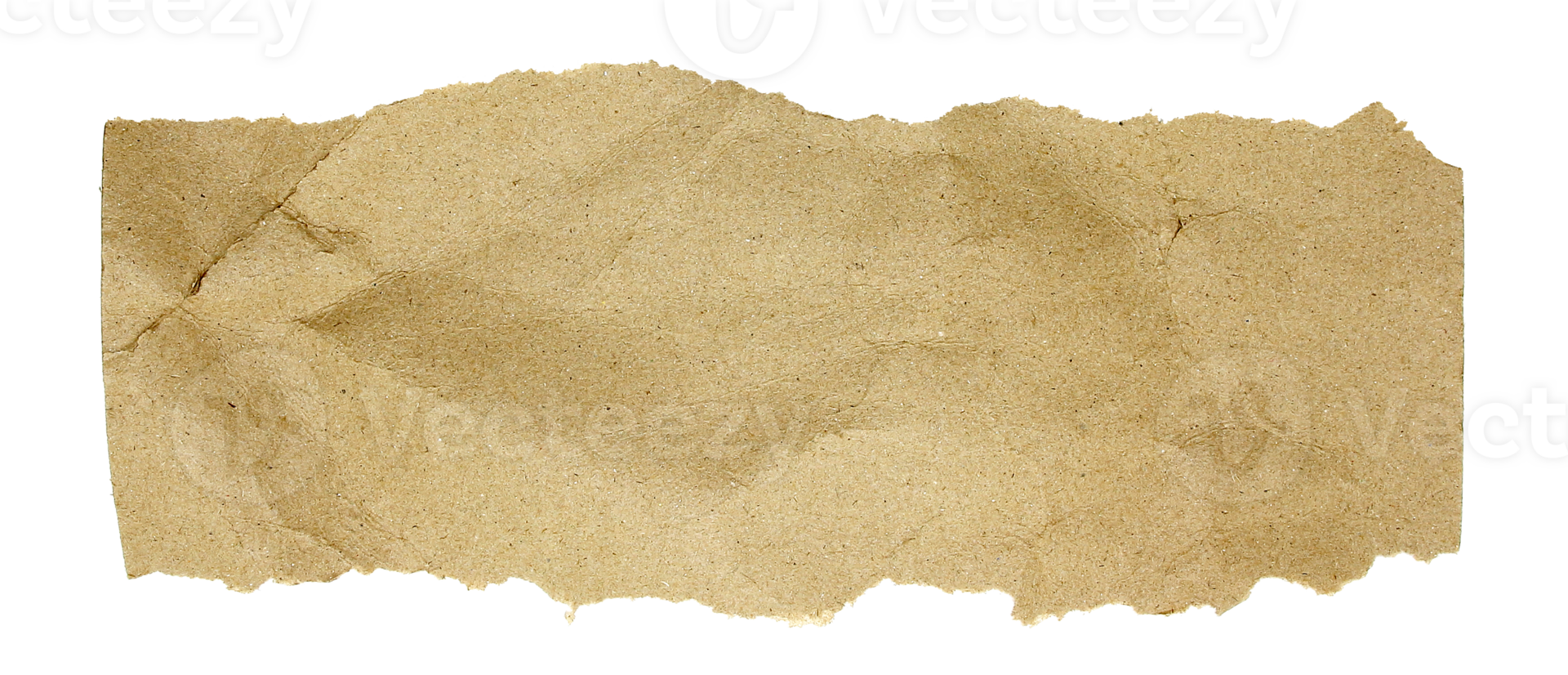a sheet of paper torn to pieces on transparent background png file