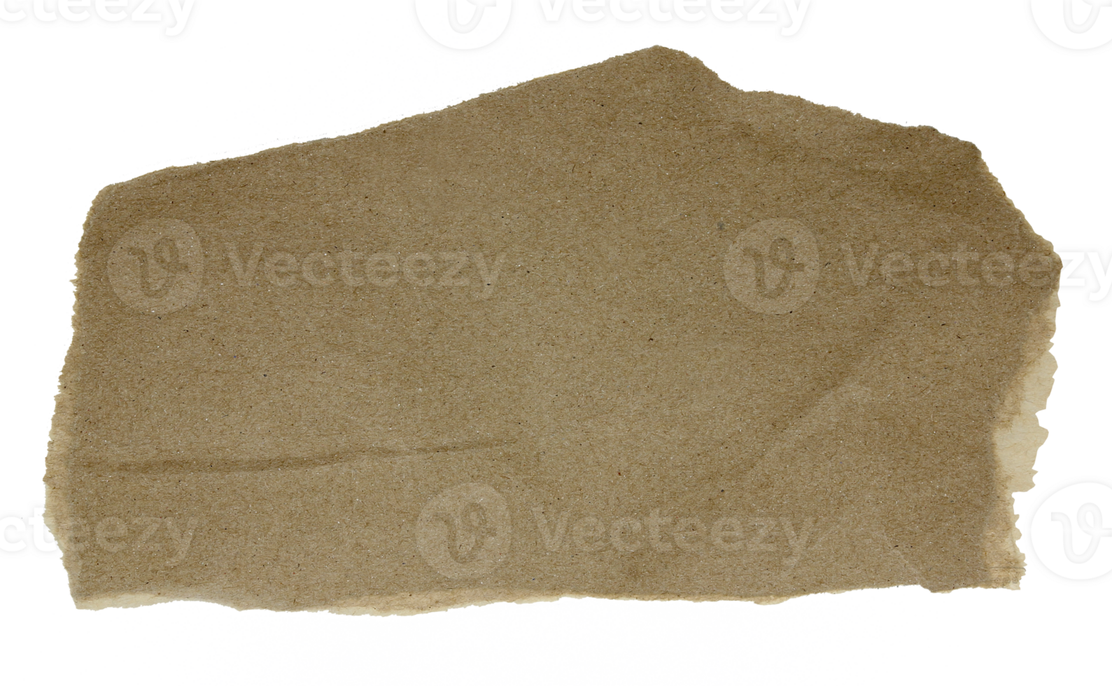 a sheet of paper torn to pieces on transparent background png file