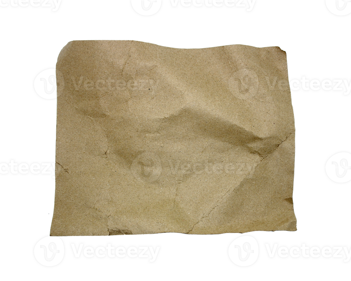 a sheet of paper torn to pieces on transparent background png file