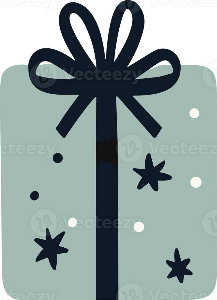 Elegant gift box with a bow, perfect for special occasions. png