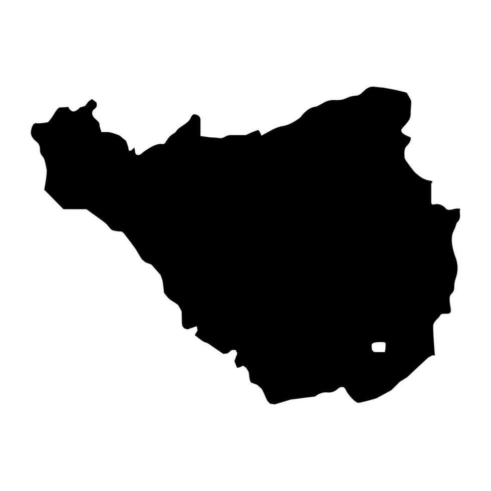 ararat provincia mapa, administrativo división de Armenia. vector