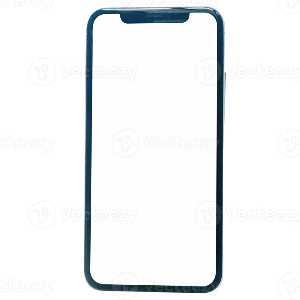 smartphone transparent background for application, game, and web page view png