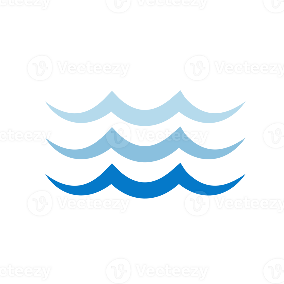 Sea wave icon png
