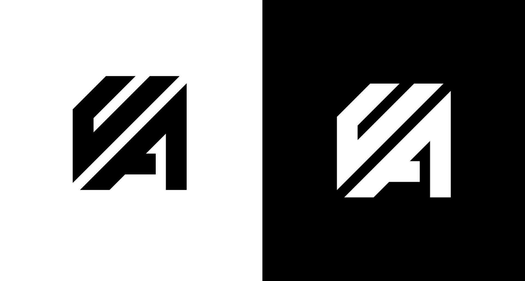 The initial letter A logo design is modern and elegant. This would be appropriate for which company or brand name the initials begin with. vector