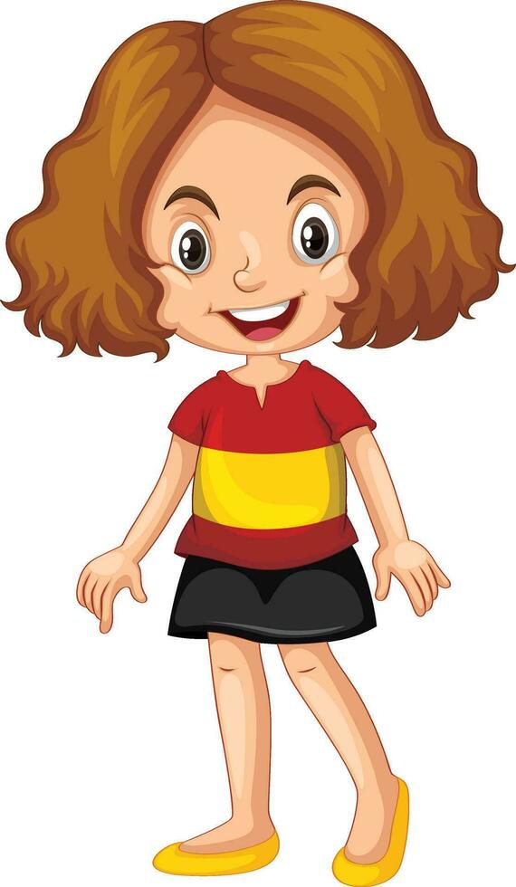 contento niños ocupaciones personaje diseño vector