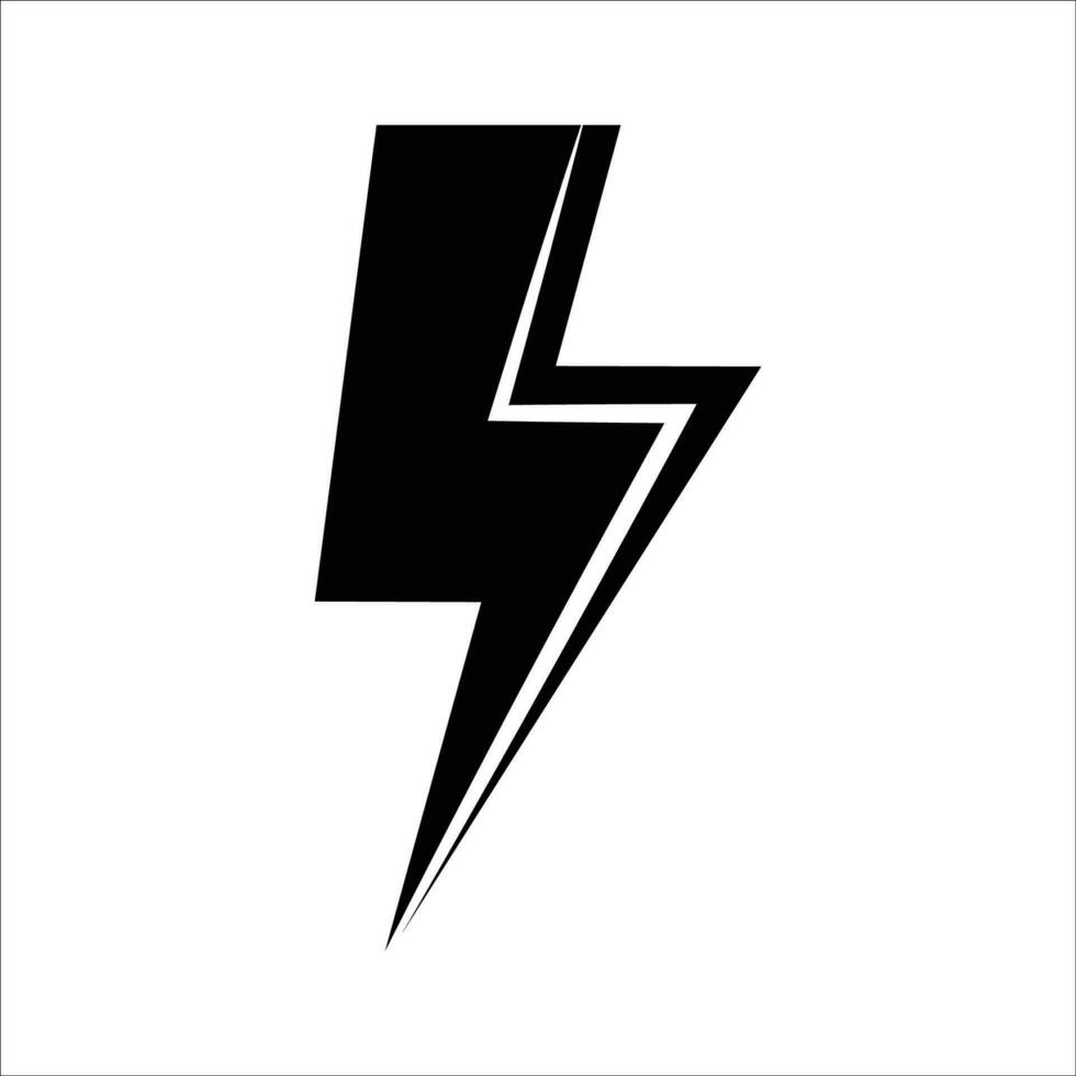 bolt power logo template, lightning icon element, bolt power illustration vector