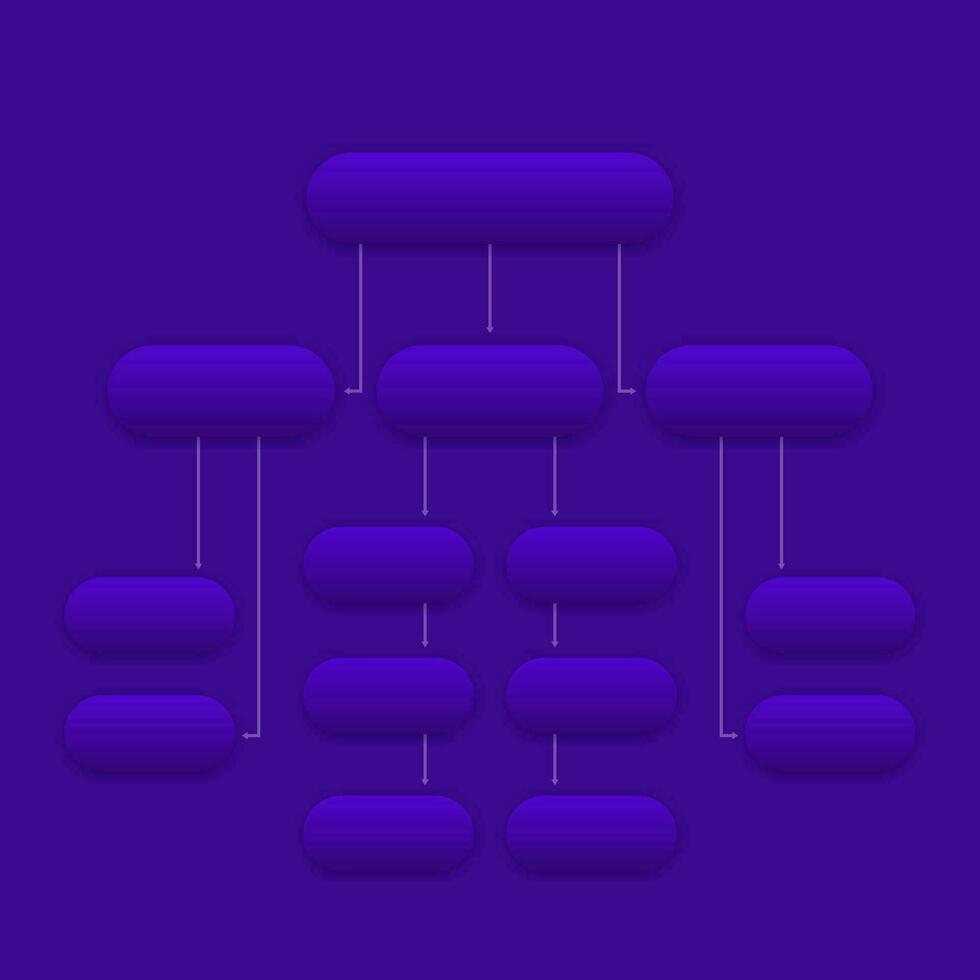 flowchart template, vector design for web