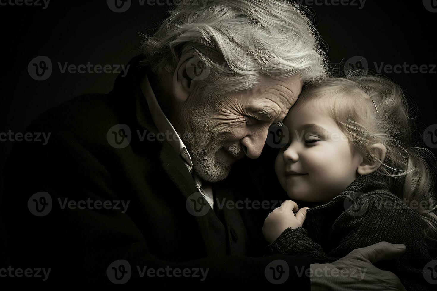 the close emotional bond between grandparents and their grandchildren photo