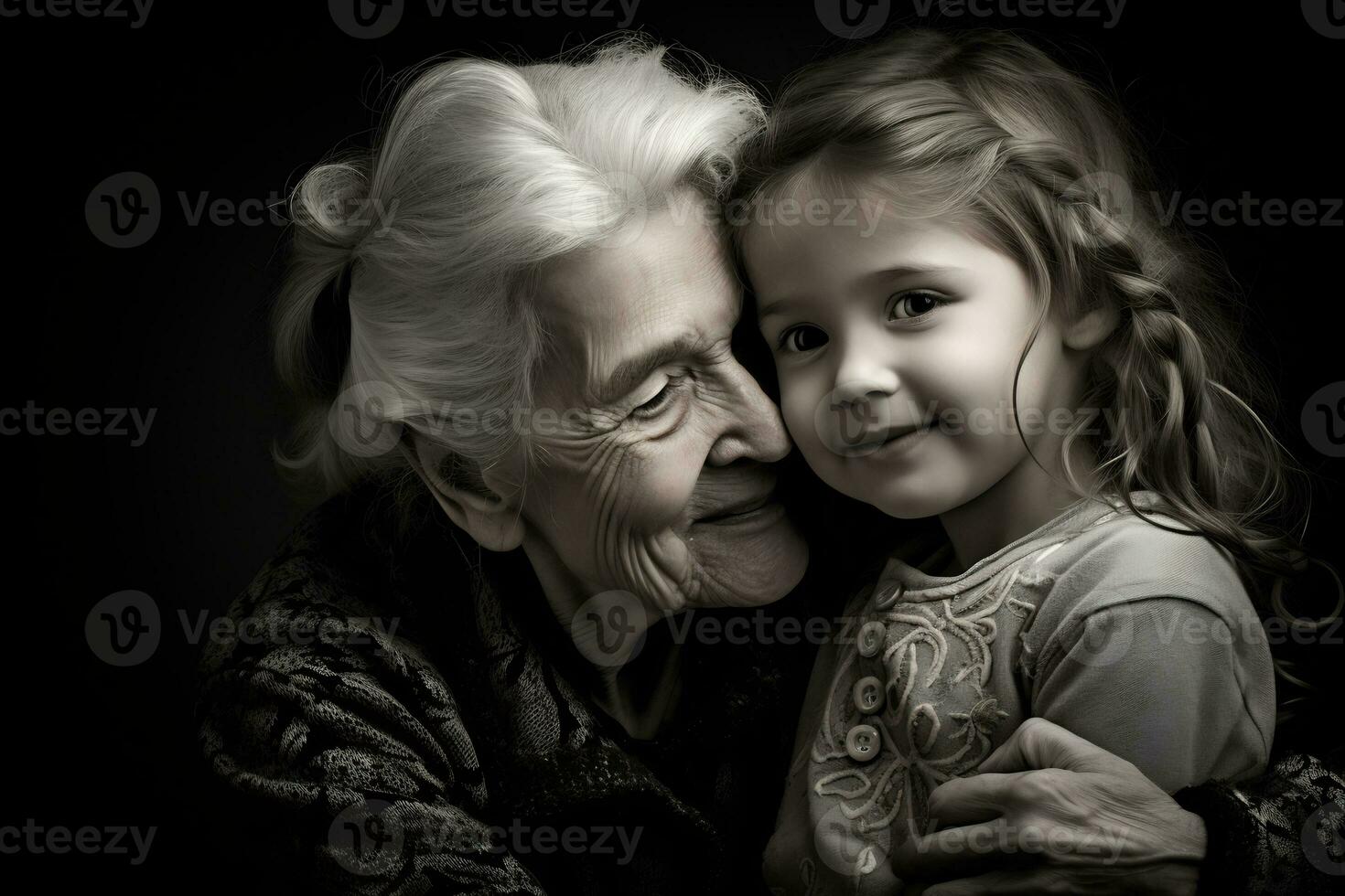 the close emotional bond between grandparents and their grandchildren photo