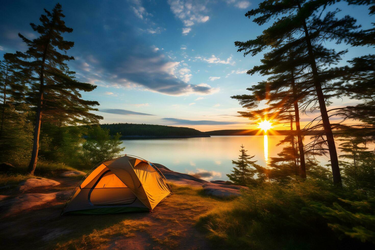 Image of thrill outdoor adventures, hiking, camping, kayaking photo