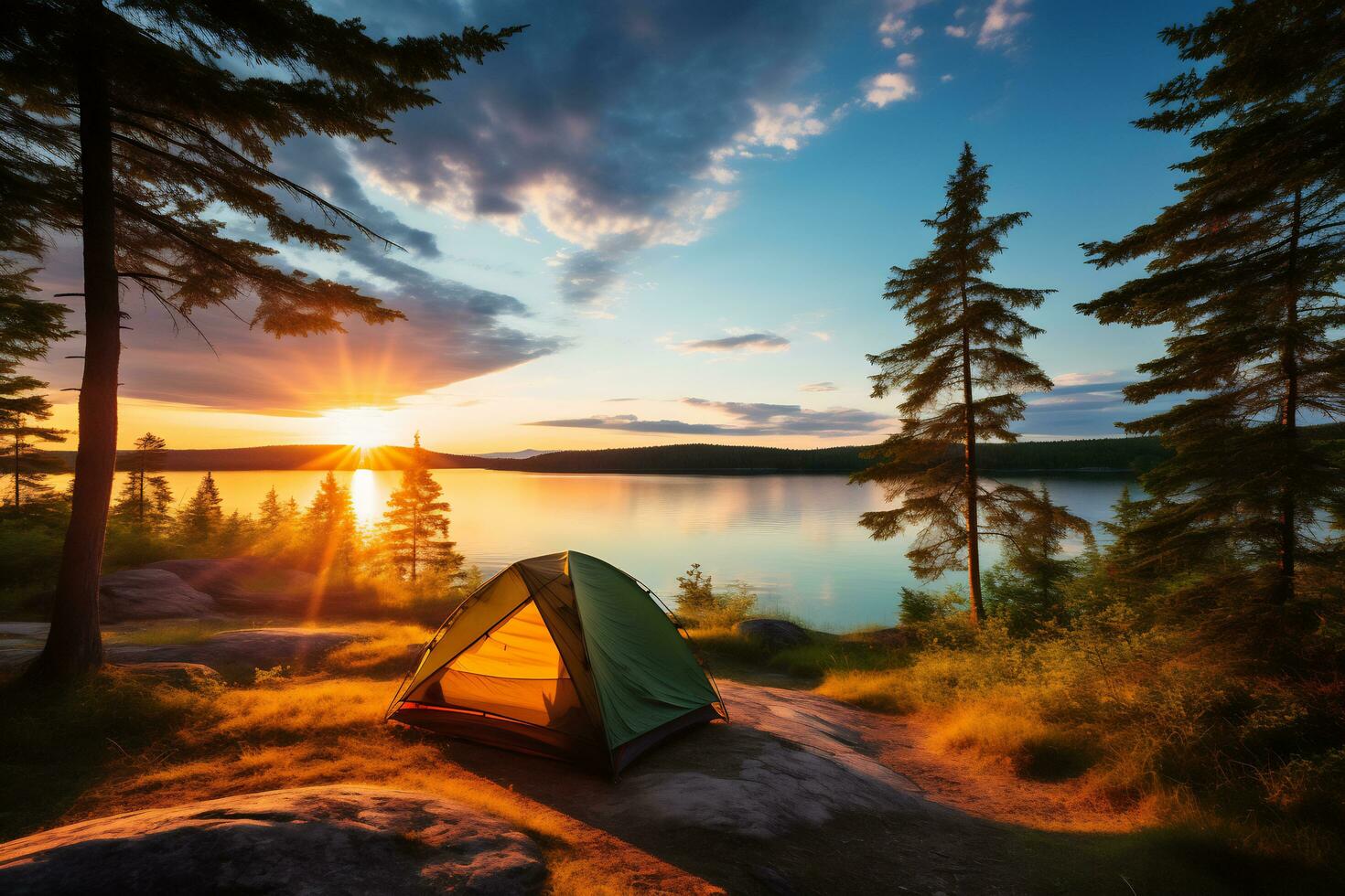 Image of thrill outdoor adventures, hiking, camping, kayaking photo