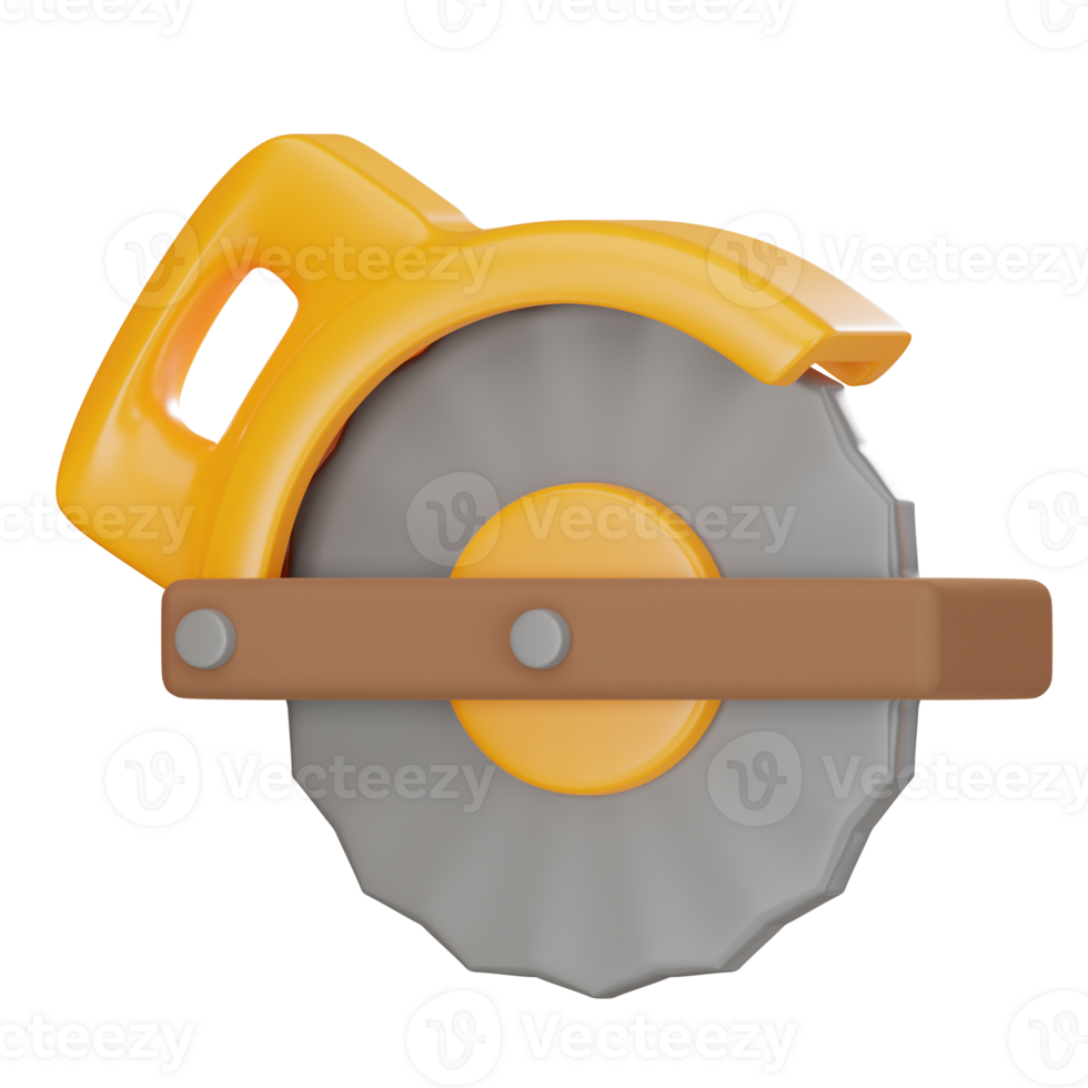 Circular Saw 3D Icon png