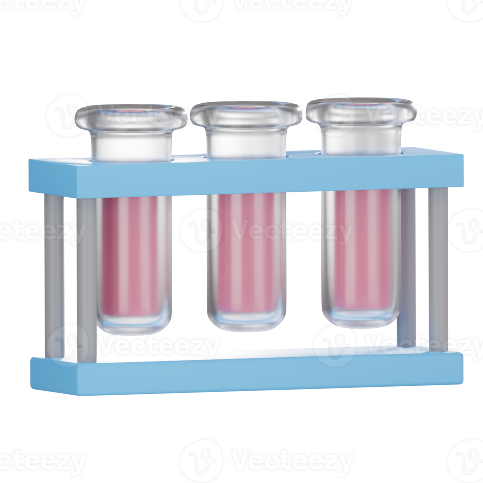 Blood sample 3d icon png