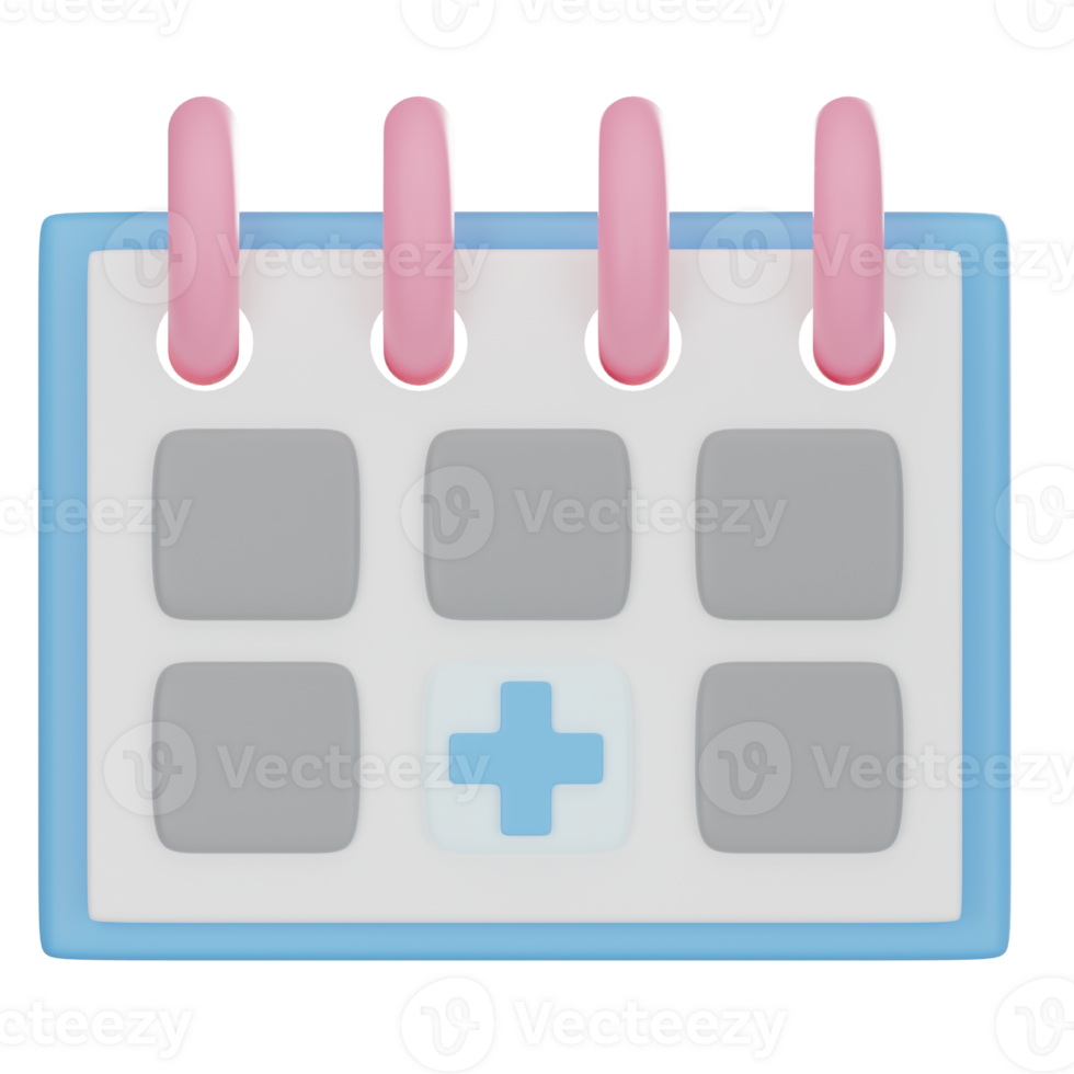Medical Appointment 3d icon png