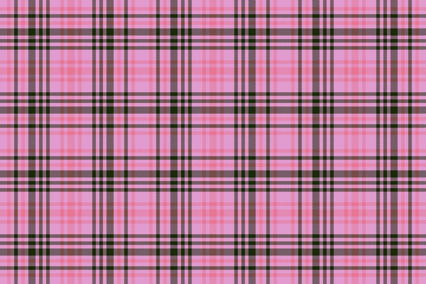 Seamless textile texture of check pattern background with a vector plaid tartan fabric.