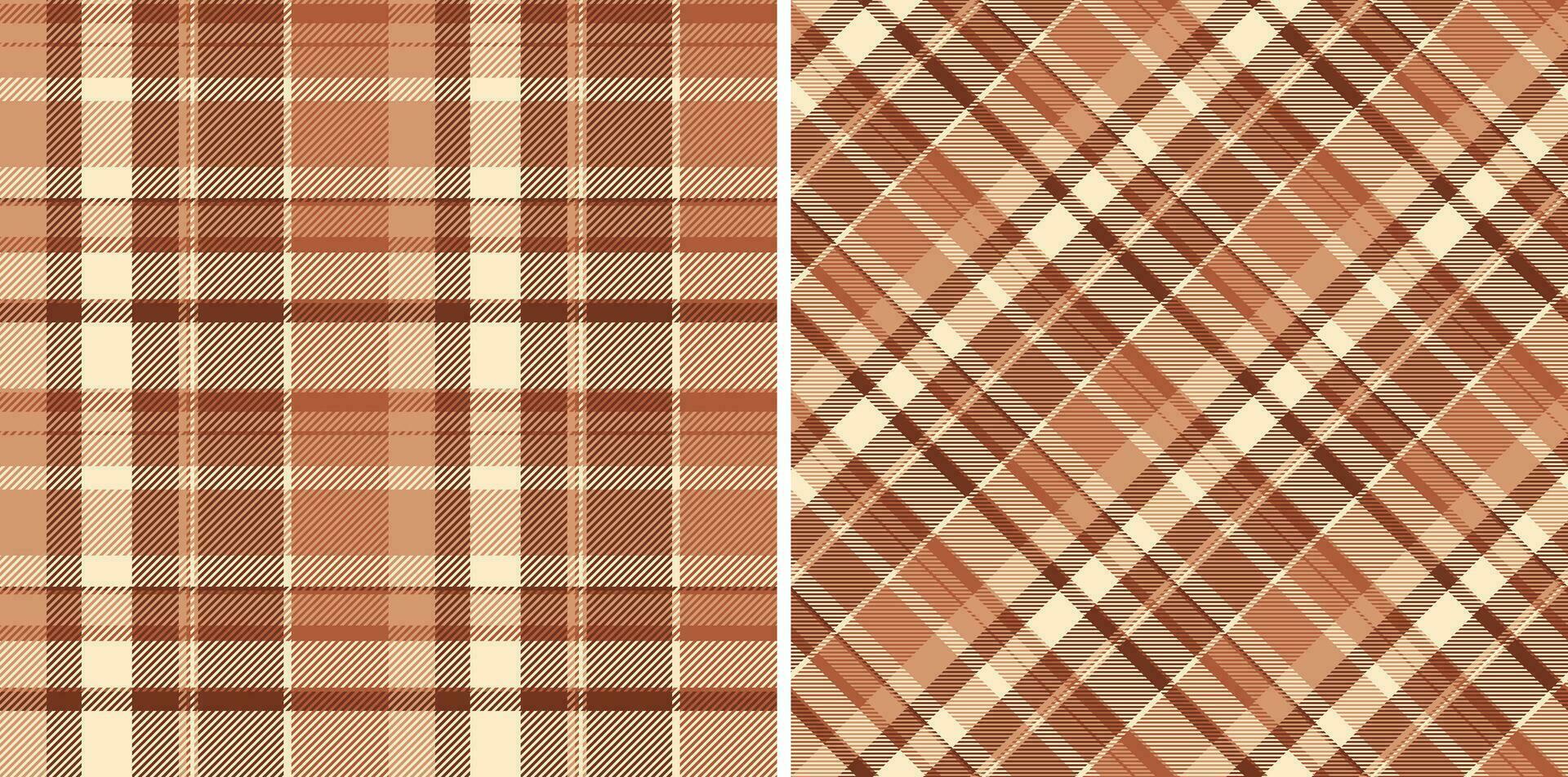 Seamless vector texture of fabric textile tartan with a plaid check background pattern.