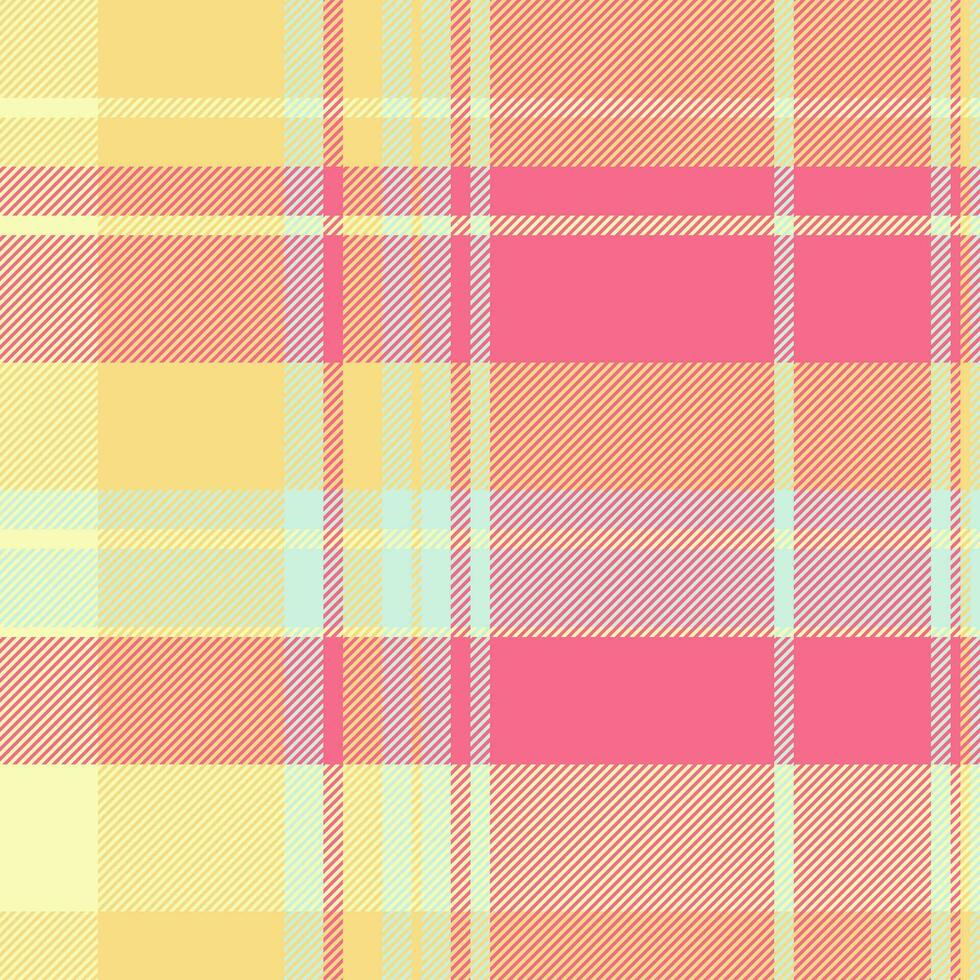 Vector background tartan of pattern seamless check with a fabric plaid texture textile.