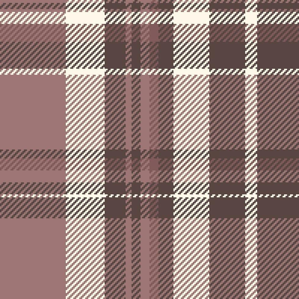 Check seamless texture of background pattern textile with a vector fabric tartan plaid.