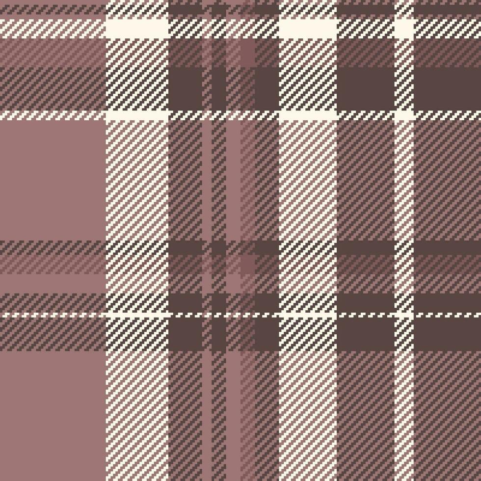 Check seamless texture of background pattern textile with a vector fabric tartan plaid.