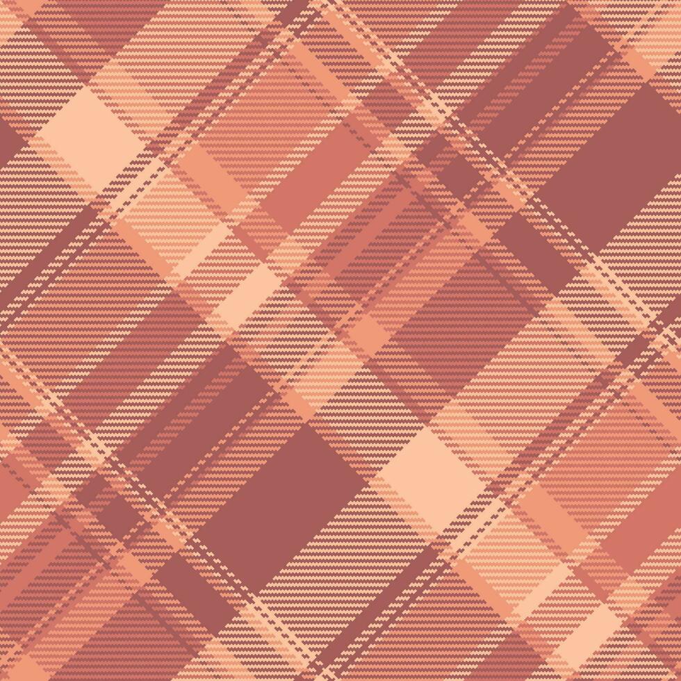 Seamless vector pattern of texture tartan textile with a plaid check fabric background.