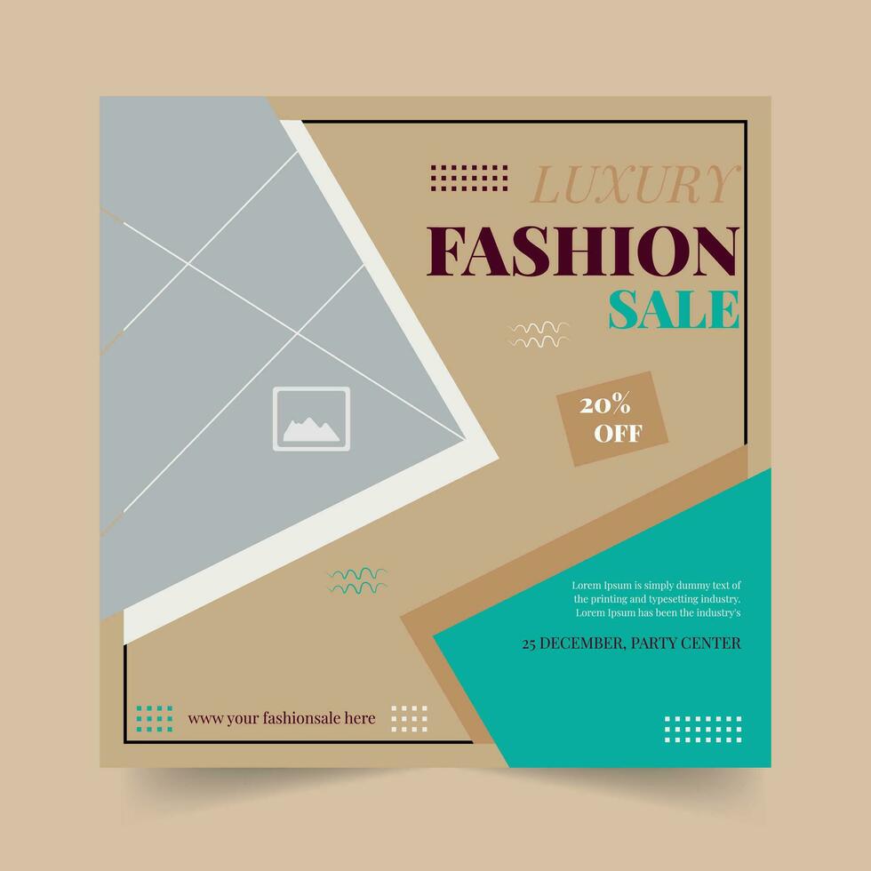 Fashion Sale Banner Template vector