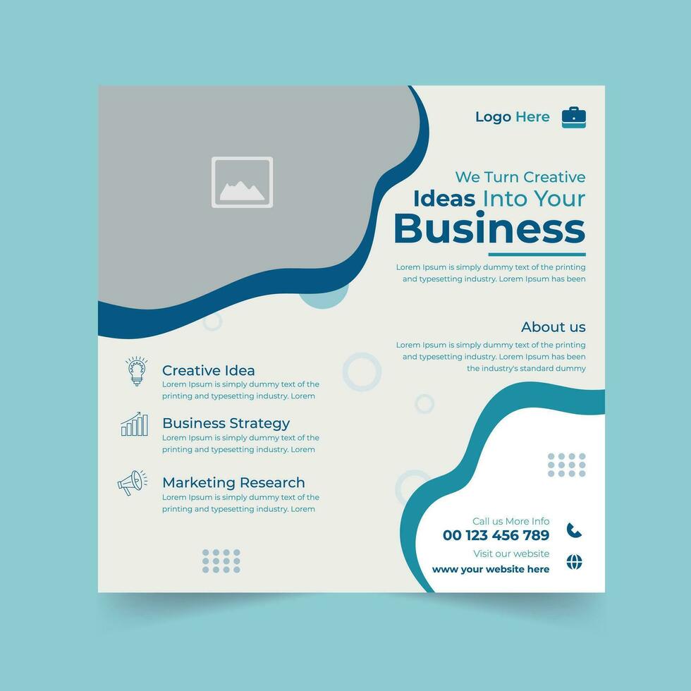 Modern Business Event Banner Template Design vector