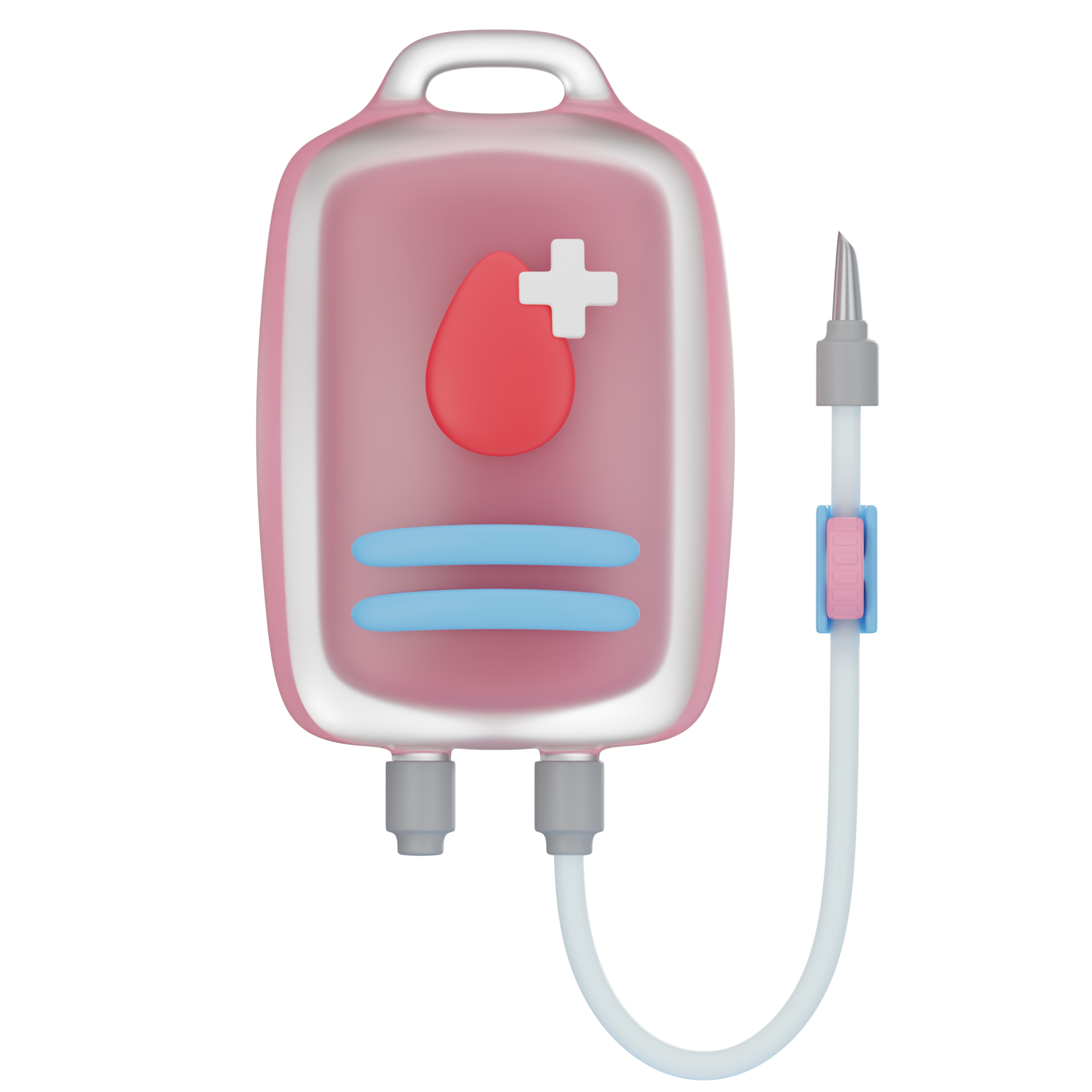 Blood Bag 3d icon 29897103 PNG