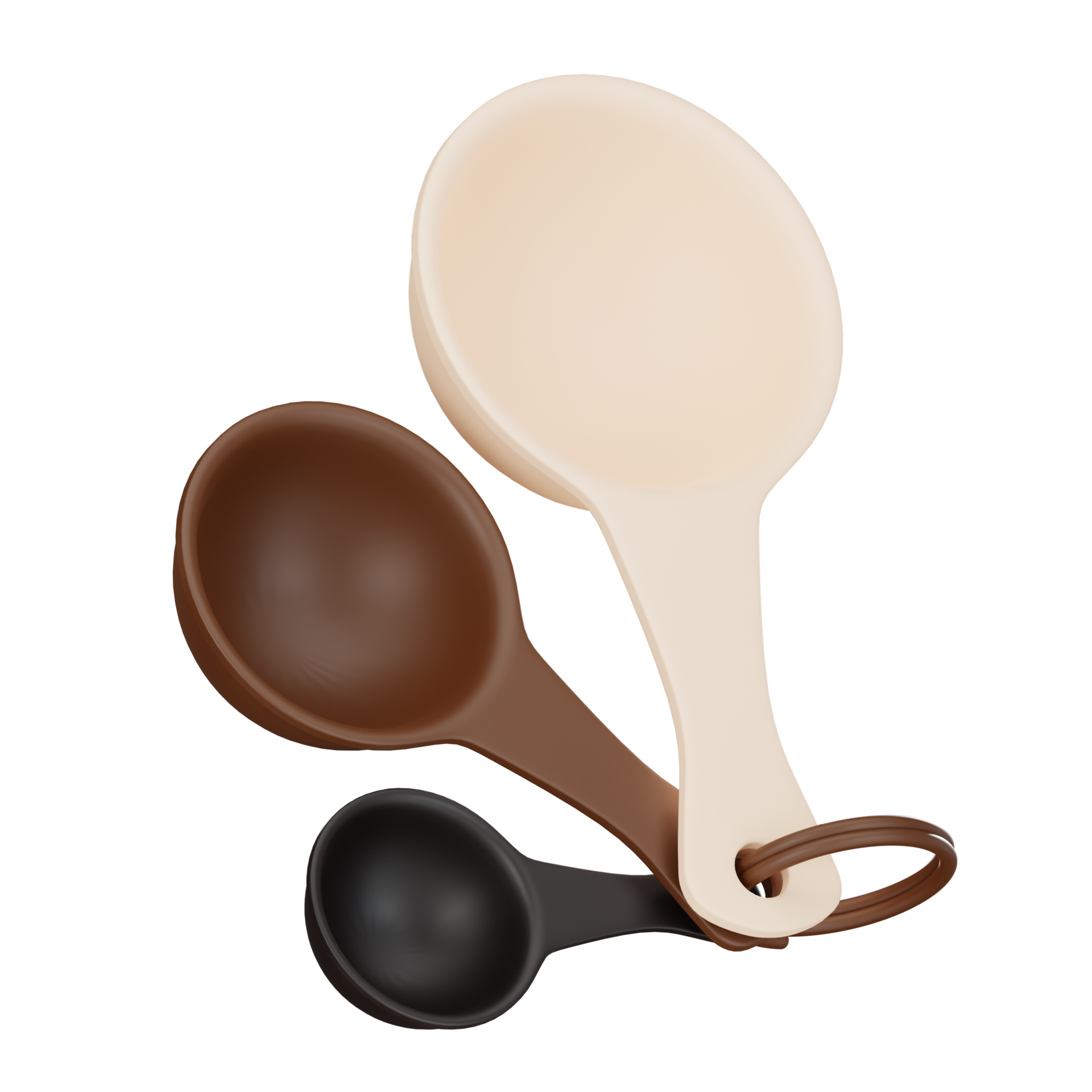 Measuring Scoop Cups 3D Icon 29897106 PNG