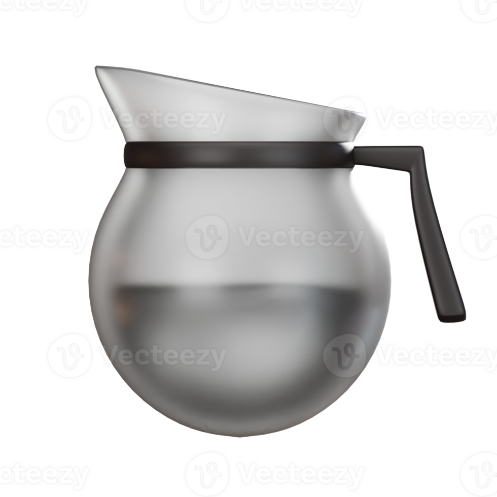 Coffee Pot 3D Icon png