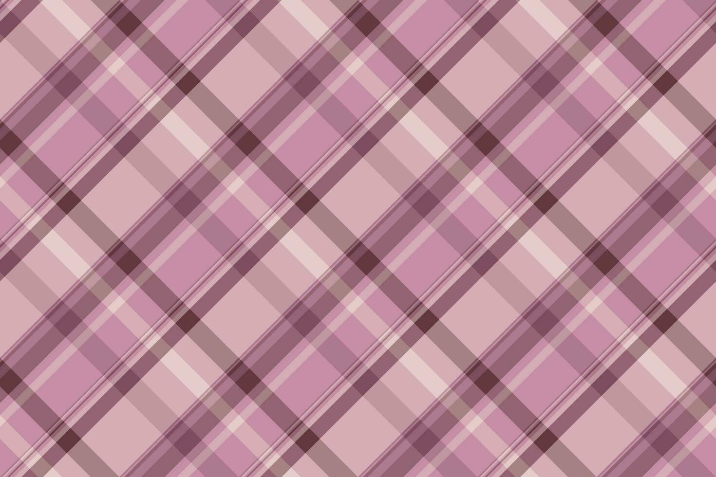 Tartan check texture of plaid pattern vector with a seamless fabric background textile.