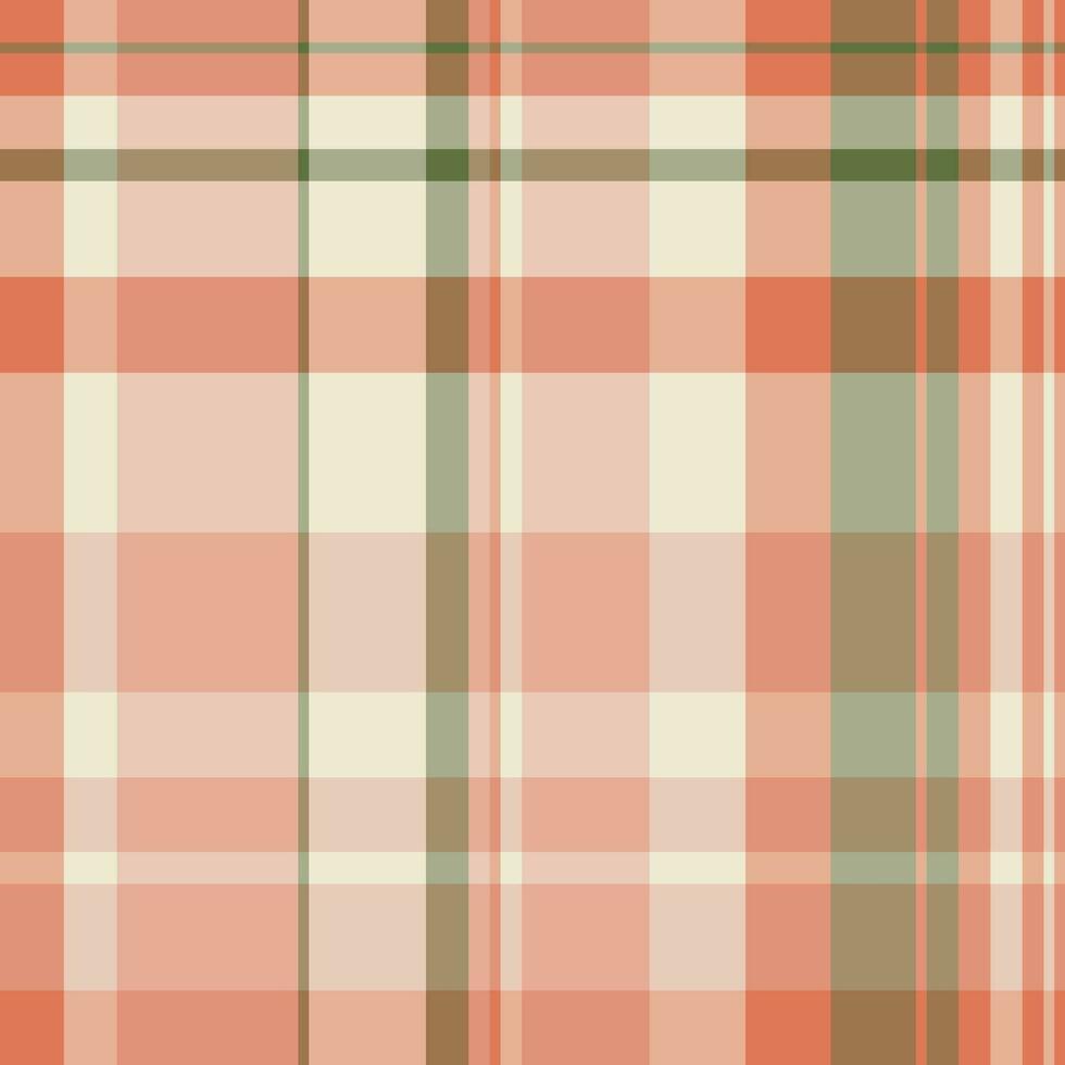 Background plaid seamless of textile pattern check with a vector texture tartan fabric.