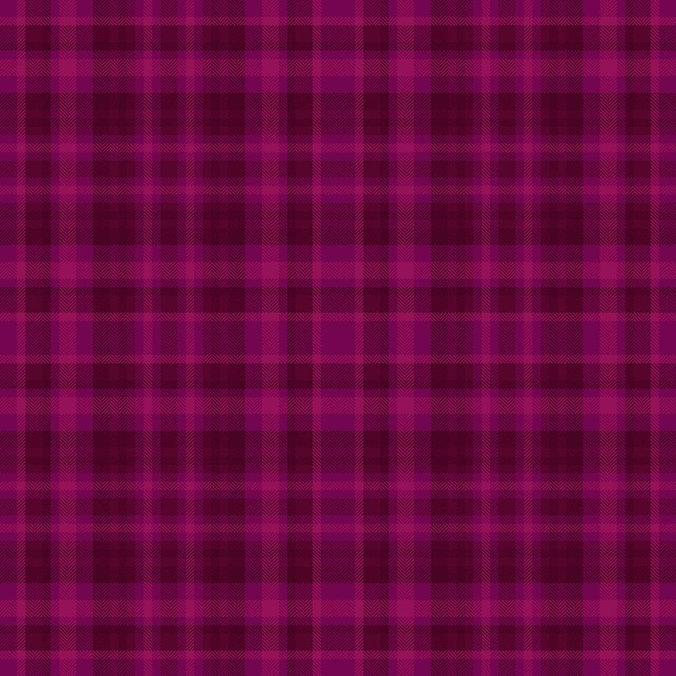 Seamless fabric check of background plaid tartan with a vector textile pattern texture.