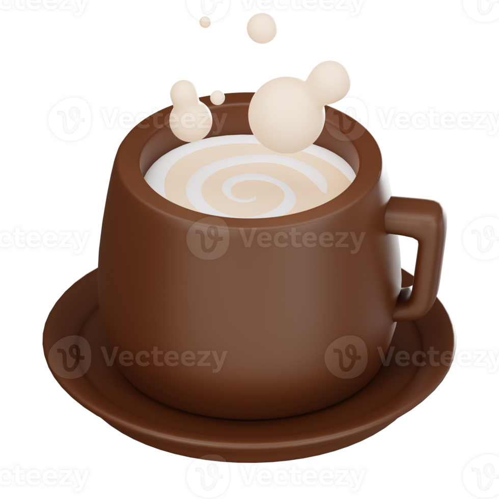 Coffee 3D Icon png