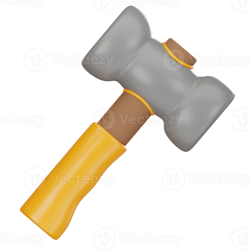 Hammer 3D Icon png