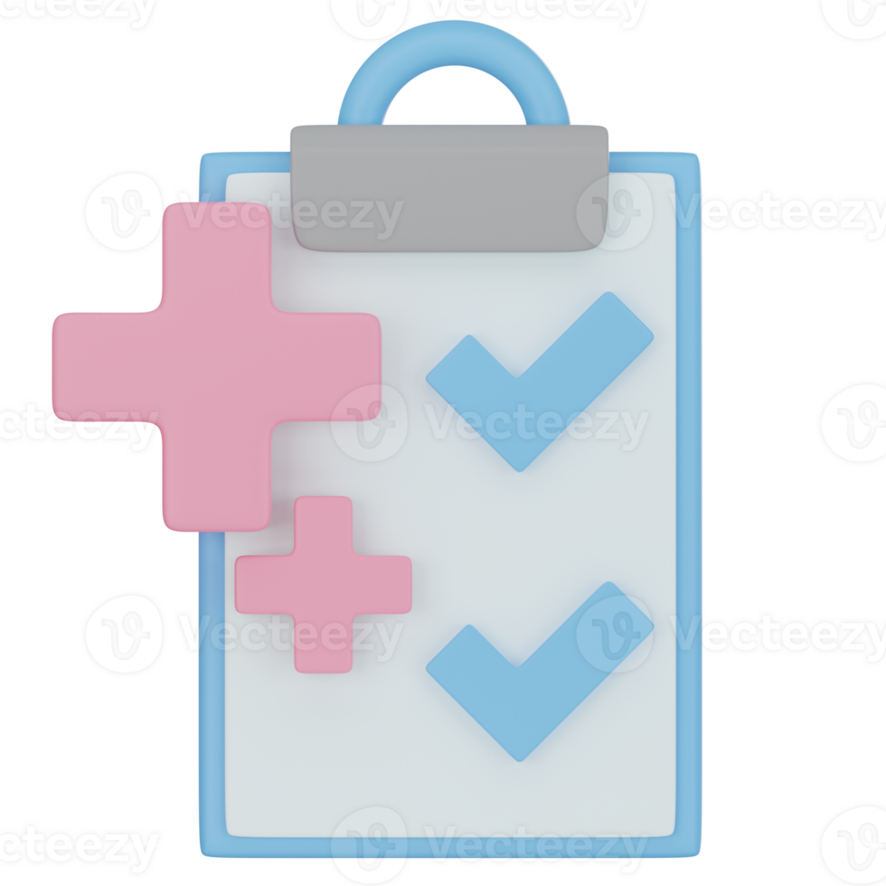 médical rapport 3d icône png