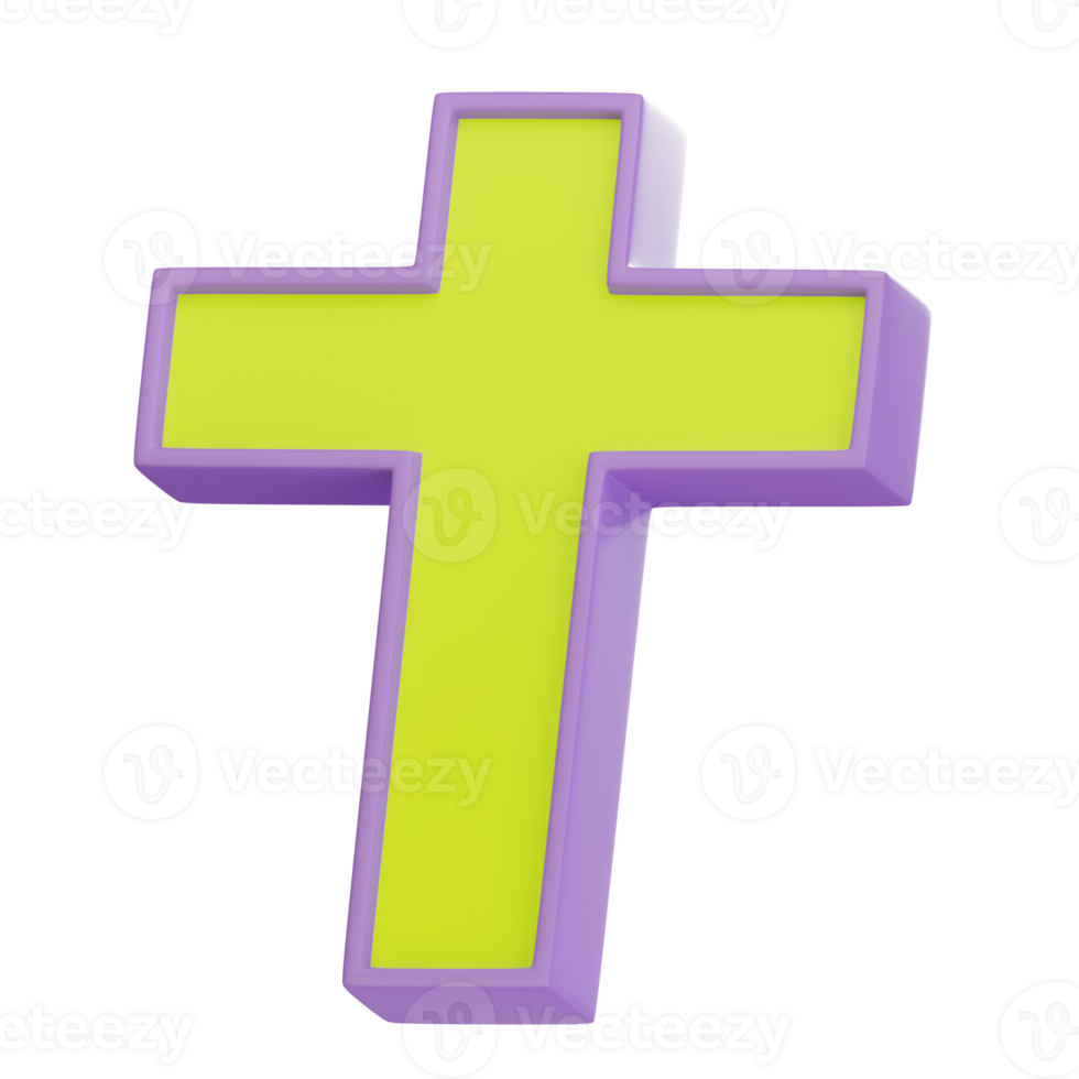 Cross 3D Icon png