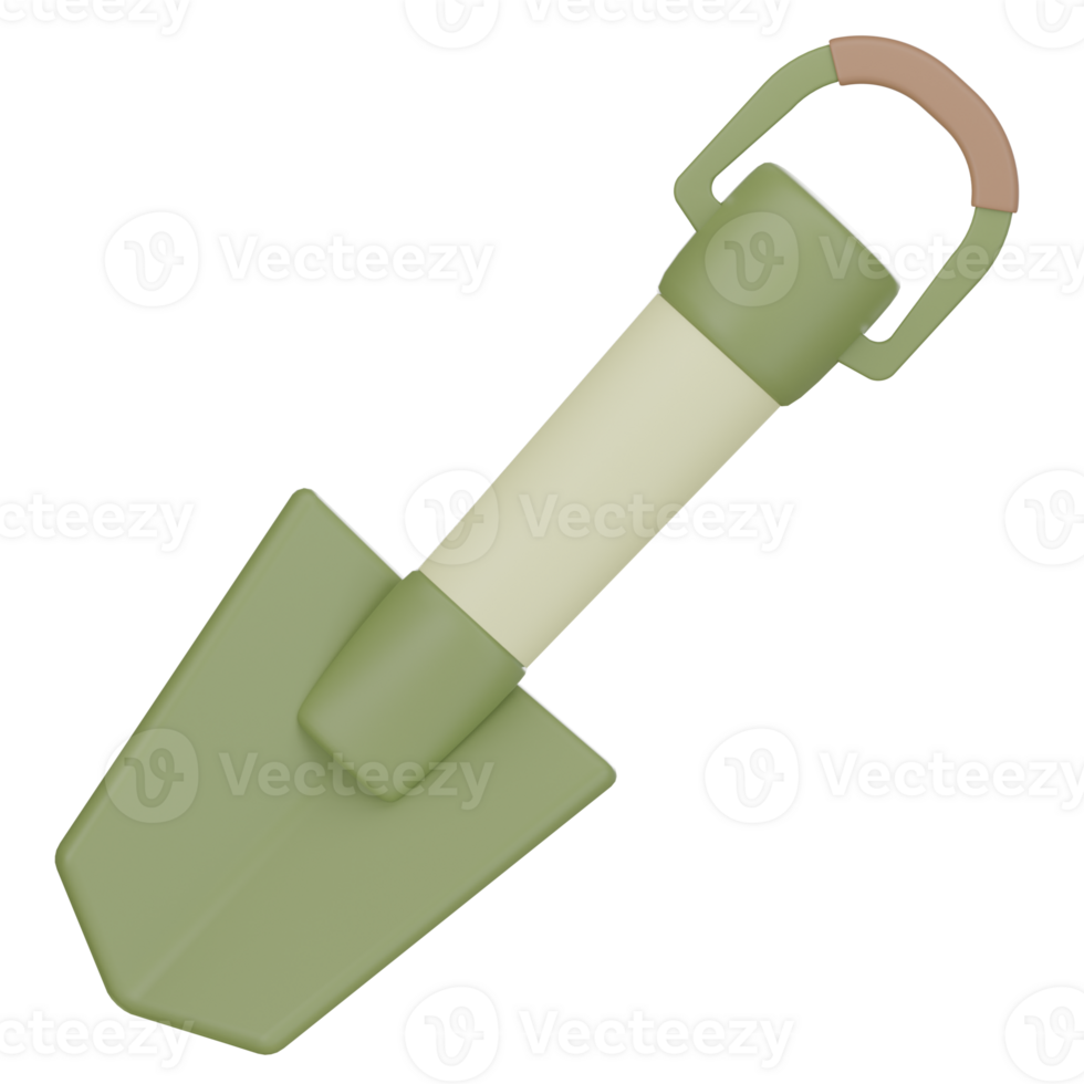 Shovel 3D Icon png