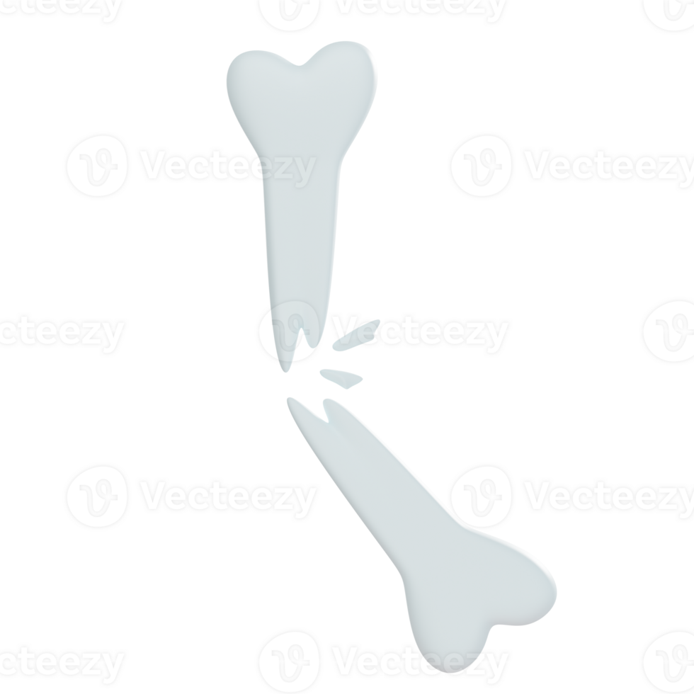 Bone Fracture 3d icon png