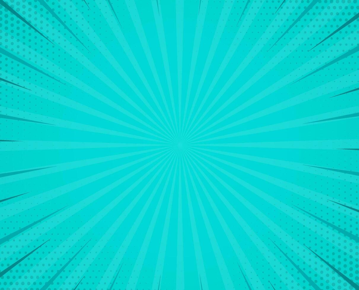 Green side hatch with halftone effect. Vintage pop art retro vector illustration
