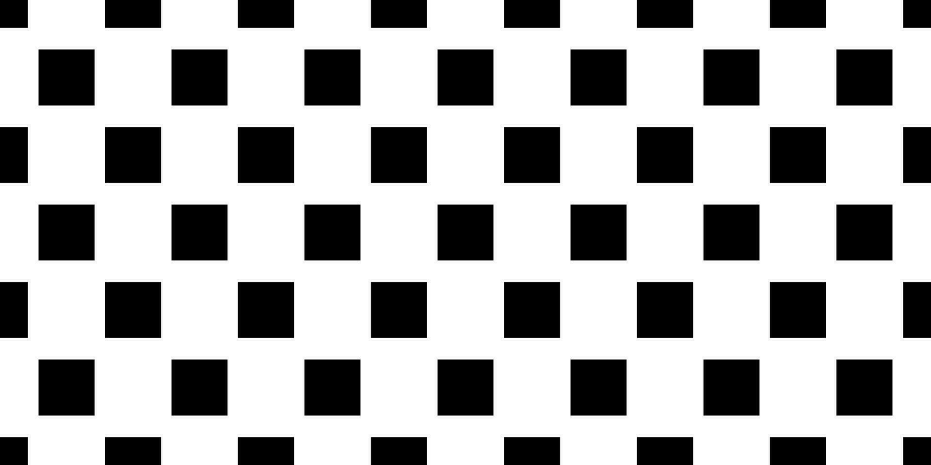black white square seamless pattern vector